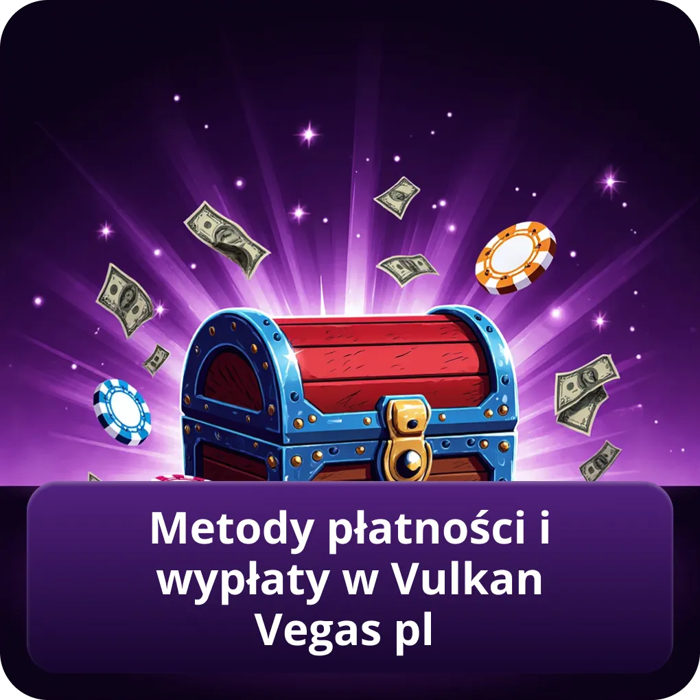 Metody płatności i wypłaty w Vulkan Vegas pl